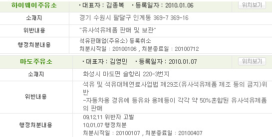 늘푸른주유소 이미지