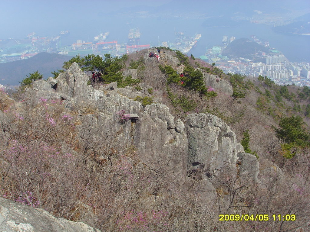 계룡산 경관 이미지
