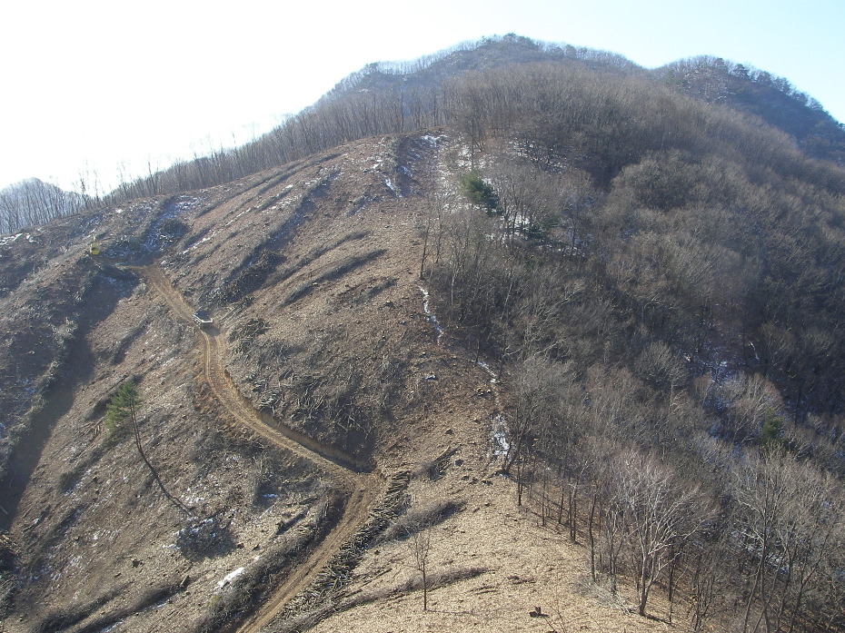 왕터산 정상 이미지