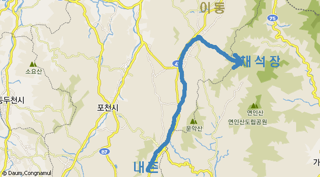일동 방향 이미지