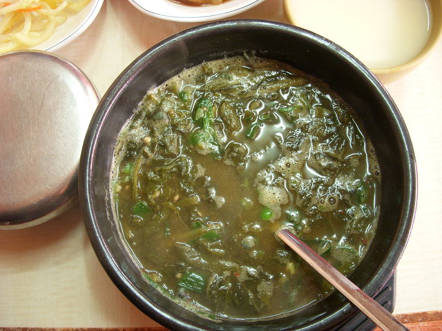 다슬기해장국 이미지