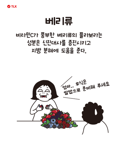 [다이어트일러스트] 지방을 활활 태우는 신의 음식 | 인스티즈