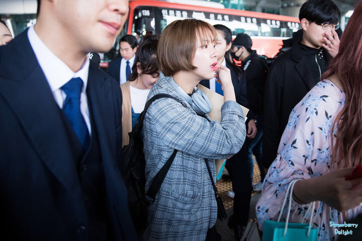 싱가폴 콘서트마치고 170430 입국한 트와이스 채영+미나 | 인스티즈