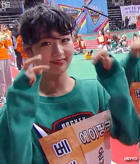 아육대 뽀글이 보미 (feat 고릴라) | 인스티즈