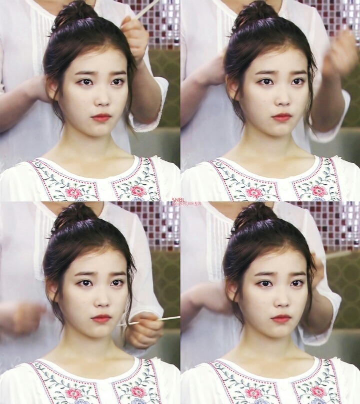 똥머리 아이유.jpgif | 인스티즈