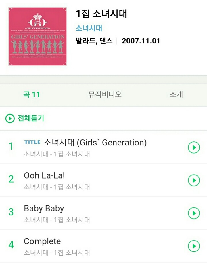 소녀시대 최고의 명반으로 생각되는 앨범 | 인스티즈