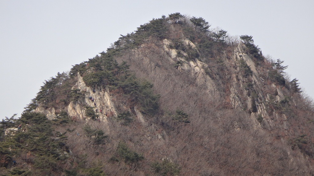 칼바위 능선 이미지