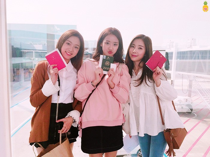 채경이랑 에이프릴 같이 찍은 사진 모음 | 인스티즈