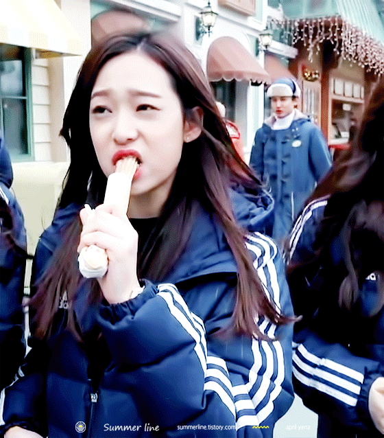 에이프릴 밀레니엄베이비 예나.gif | 인스티즈