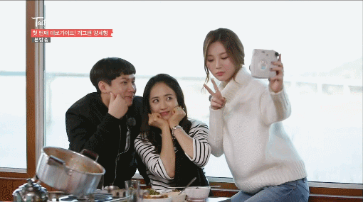 김민정,유라랑 밥먹으면서 유라 극딜하는 양세형.gif | 인스티즈