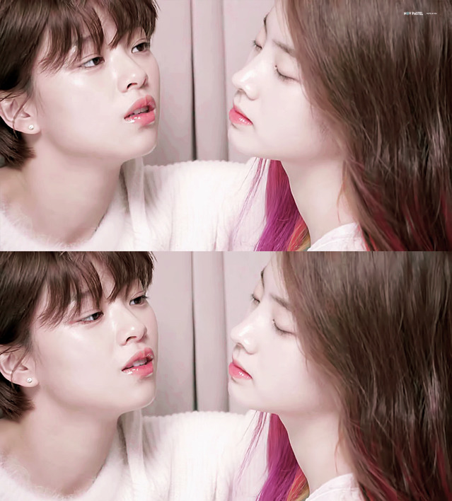 트와이스 얼굴 막 쓰는 애가 진지해질 때.gif | 인스티즈