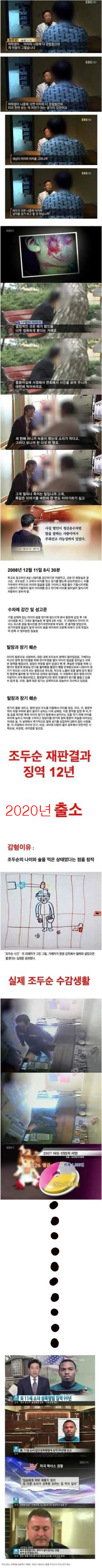 2020년에 출소 하는 조두순 | 인스티즈