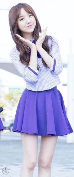 러블리즈 케이의 사진찍을 때 버릇 | 인스티즈
