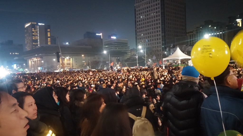 촛불집회 다녀왔어요 | 인스티즈