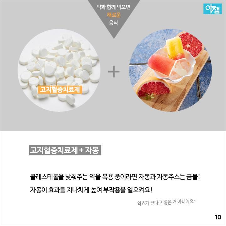 약과 함께 먹으면 안되는 음식 7가지 | 인스티즈