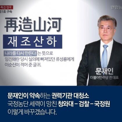 문재인의 권력적폐 청산 3대 로드맵 | 인스티즈