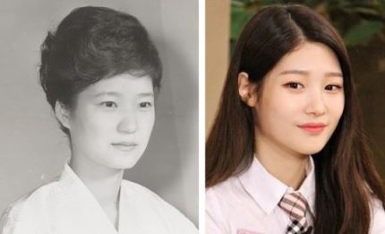 박근혜와 닮았다는 아이돌 | 인스티즈