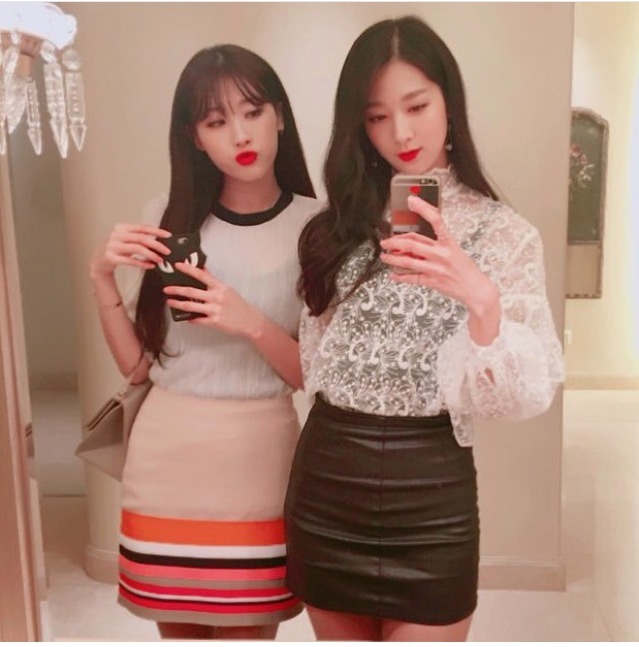오늘자 현아 민하 | 인스티즈
