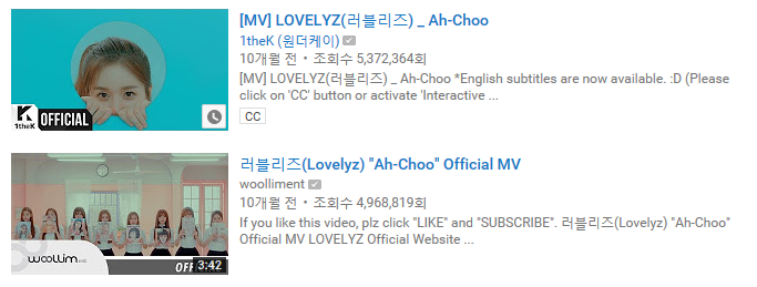 2013년이후 데뷔 여아이돌그룹 뮤직비디오 조회수 | 인스티즈