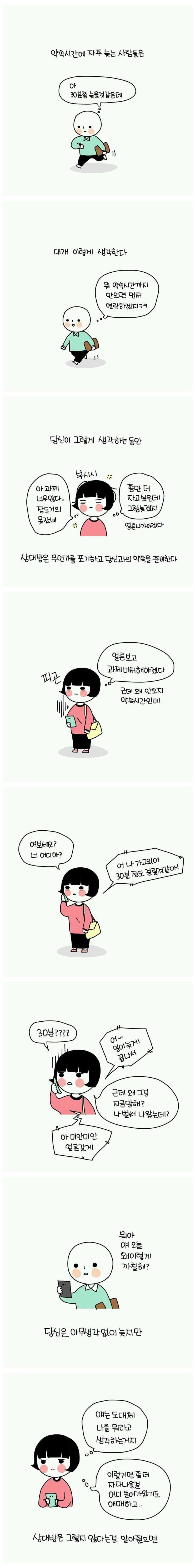 지각을 잘하는 사람 마인드 | 인스티즈