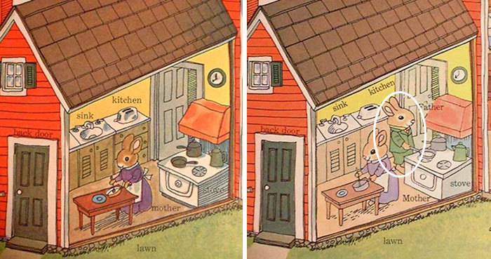 어느 서양 동화책의 구판(1949년도)과 개정판(1963년도) 사이의 차이 | 인스티즈