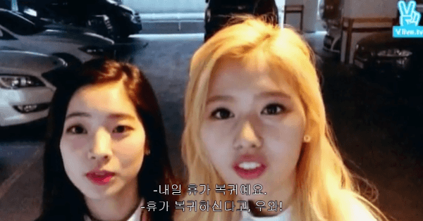 트와이스 브이앱 대참사.gif | 인스티즈