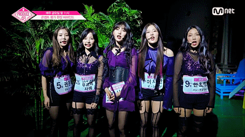 [데이터주의] 프듀48 Rumor조 비하인드 움짤 | 인스티즈