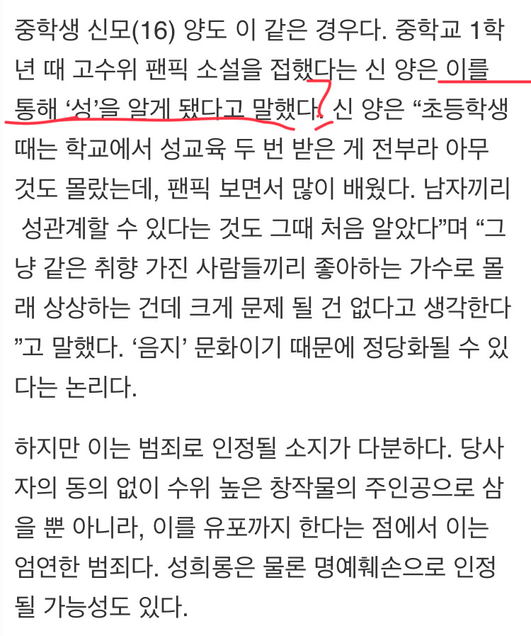 도 넘은 아이돌 팬덤 문화...음란물과 다름없는 '알페스' 만연 | 인스티즈
