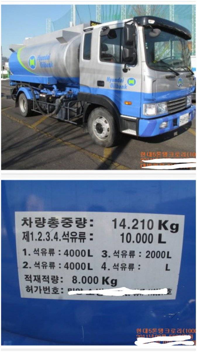 실제 경유 1만리터 양은 이정도 밖에 안됩니다. (차 1대 분량) | 인스티즈
