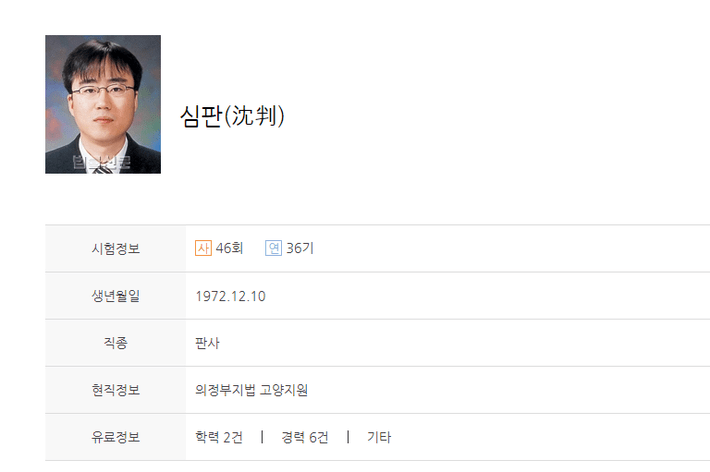 판사가 천직인 남자 | 인스티즈