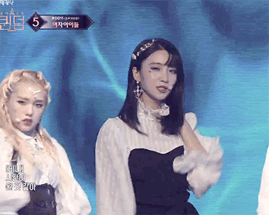 [움짤] 어제자 퀸덤 오마이걸 비니.gif | 인스티즈