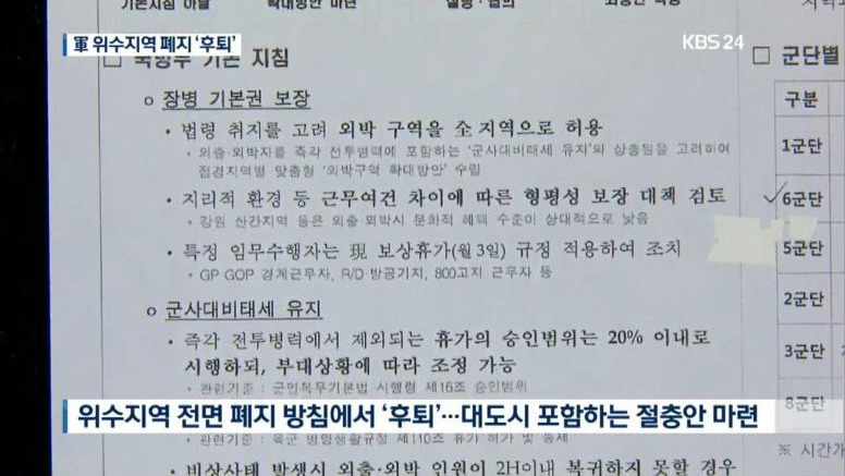개선되는 군 위수지역 | 인스티즈