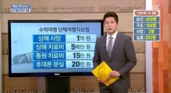 MBC가 세월호 터지자 속보라고 띄운 기사 | 인스티즈