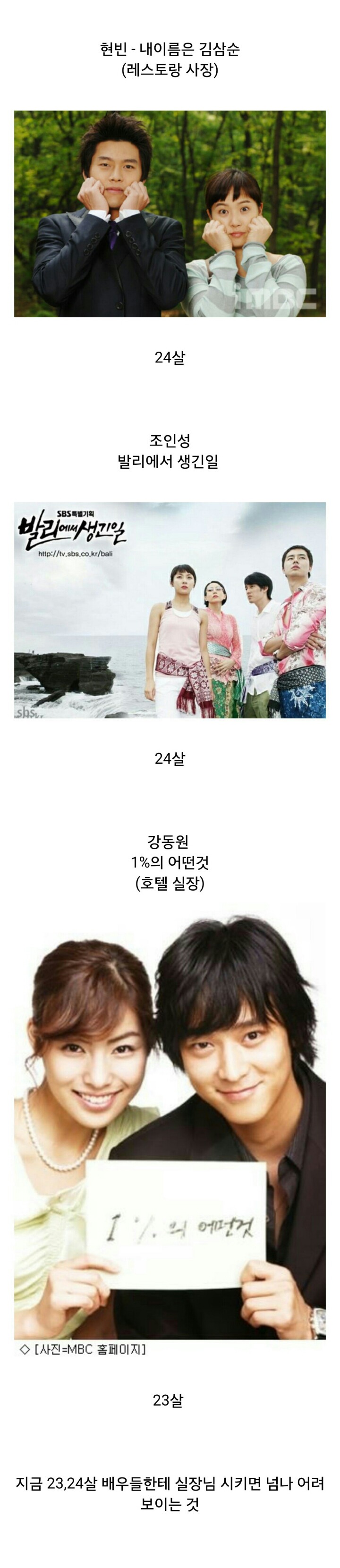 생각보다 어렸던 그 남자배우들 나이 | 인스티즈