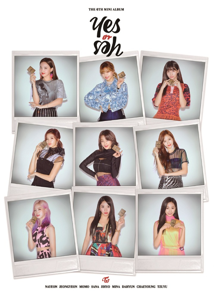 트와이스 미니 6집 Yes or Yes 앨범커버&amp;나미쯔 CD이미지 | 인스티즈