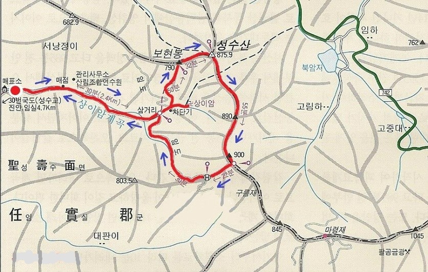 갈뫼산장 이미지