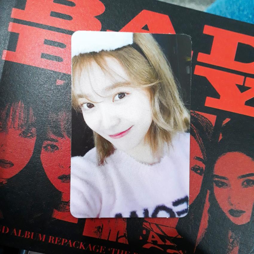 레드벨벳 BAD BOY 포토카드.jpg | 인스티즈