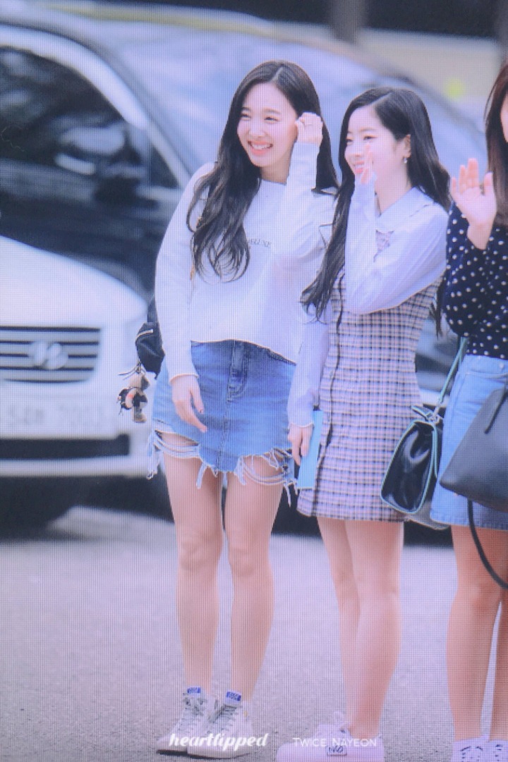 180413 트와이스 뮤직뱅크 상큼 터진 나연 | 인스티즈