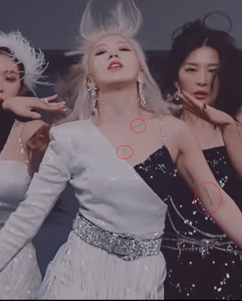 [레드벨벳] 사이코 뮤직비디오 속에 보이는 웬디의 문신들 | 인스티즈