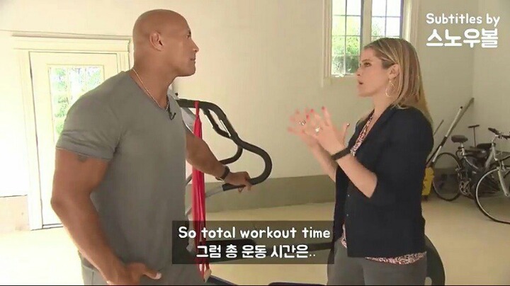 더 락이 말하는 최고의 몸관리 방법 | 인스티즈