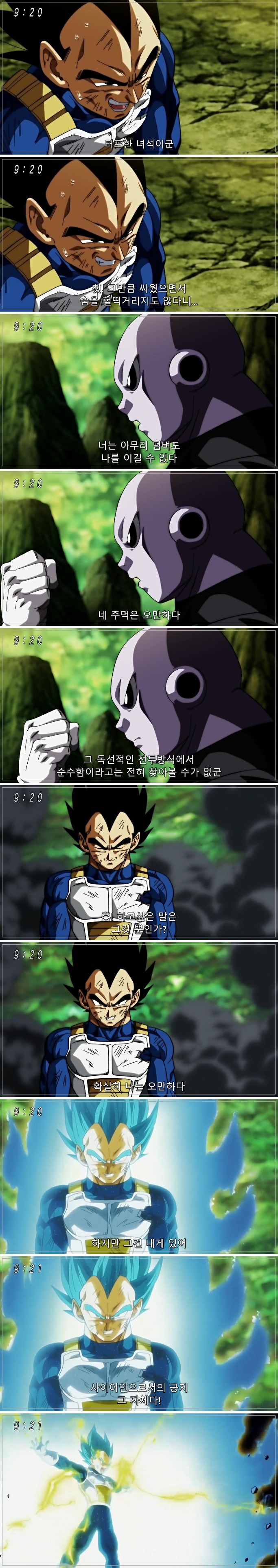간지와 안습이 공존하는 베지터 명장면 | 인스티즈