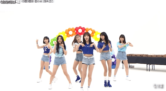 오늘자 주간아이돌 여자친구.gif | 인스티즈