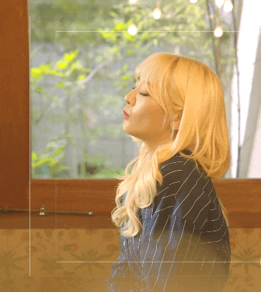 긴머리 안지영.gif | 인스티즈