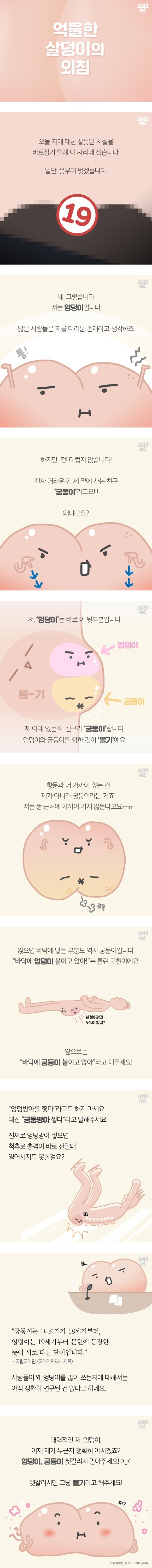 엉덩이와 궁둥이 | 인스티즈