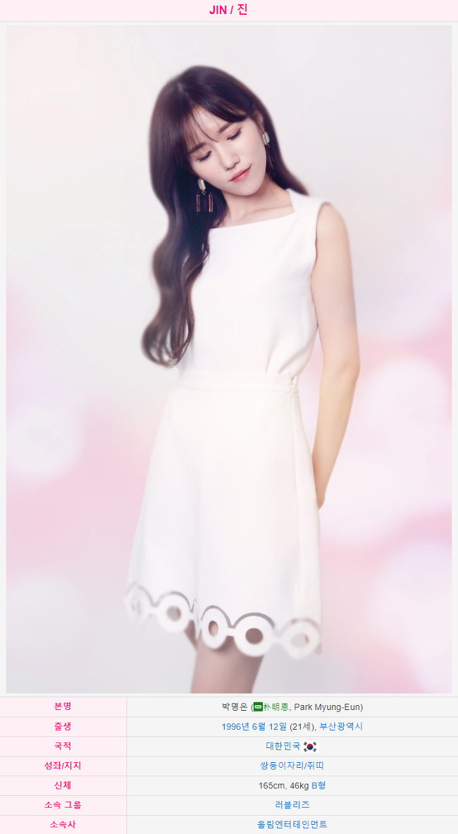 이제는 본명으로 활동하고 싶어하는 러블리즈 멤버.jpg | 인스티즈