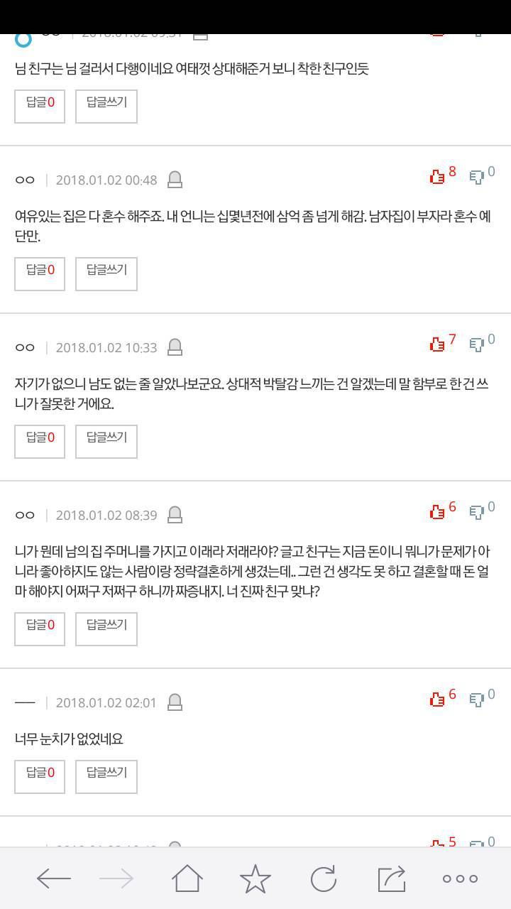 수준안맞다고 뒷담화한 금수저 친구 | 인스티즈